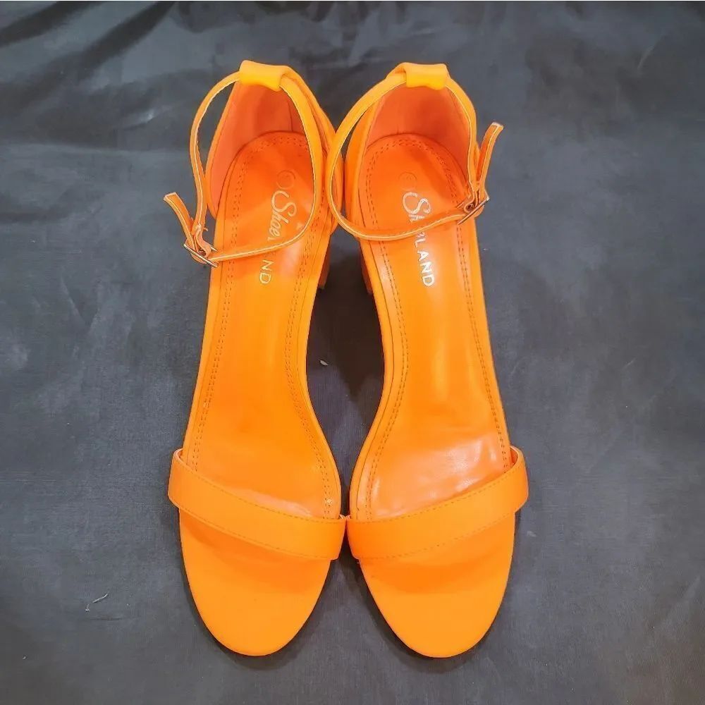 BRAND NEW SHOE LAND BLOCK HEEL OPEN-TOE PLATFORM SANDAL G1